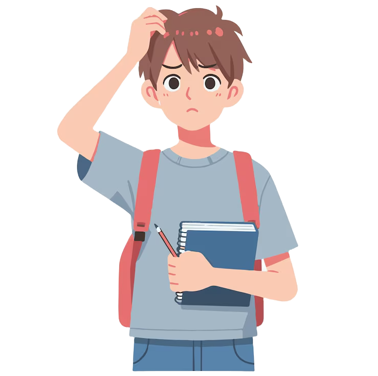 Confused Career Path Boy